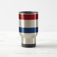 Mug de voyage avec drapeau de Pays-Bas