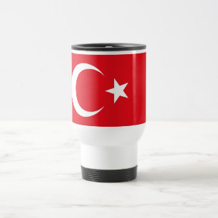 Mug de voyage avec Drapeau de Turquie
