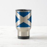 Mug de voyage avec Drapeau d'Ecosse