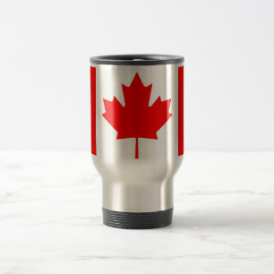 Mug de voyage avec drapeau du Canada