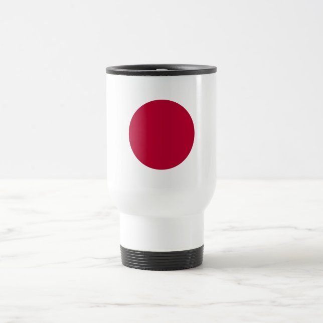 Mug de voyage avec drapeau du Japon (Centre)