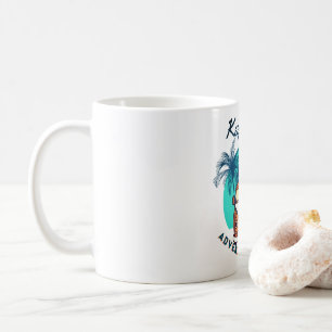 Mug de voyage Aventure à venir – Van rétro et palm
