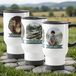 Mug De Voyage Aventure et Café Photo de Mon Père
