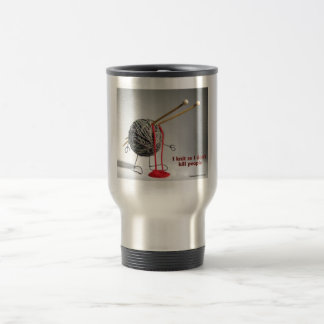 Mug De Voyage Avertissement de santé d'esprit