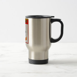 MUG DE VOYAGE AVERTISSEMENT ! JE TIRE COMME UNE FILLE !