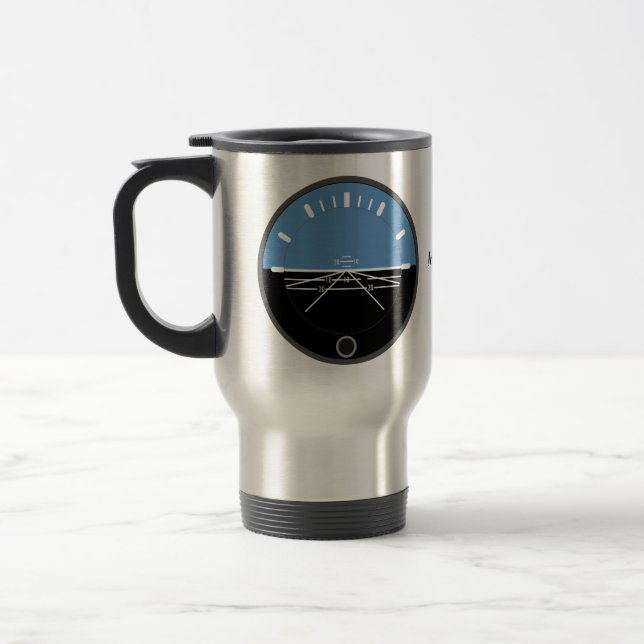 Mug De Voyage Aviateurs Voyage Mug (Gauche)