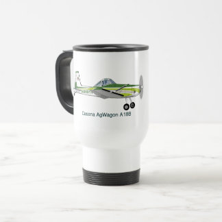 Mug De Voyage Avion Cessna AgWagon A188 Crop Duster