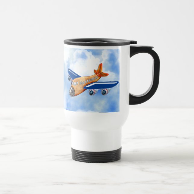 Mug De Voyage Avion extraordinaire (Droite)