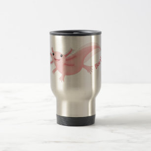 Mug De Voyage axolotl rose pâle