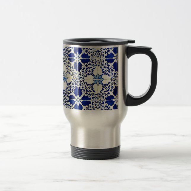 Mug De Voyage Azulejos, Portuguese Tiles (Droit)