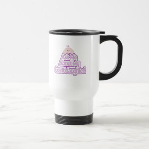 Mug De Voyage Baby Girl Posez la question sur mes T-shirts de pe