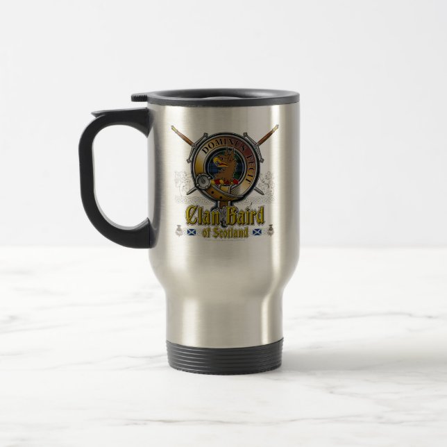 Mug De Voyage Badge Baird Crest (Gauche)