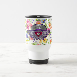 Mug De Voyage Badge de Maître Scrapbookers