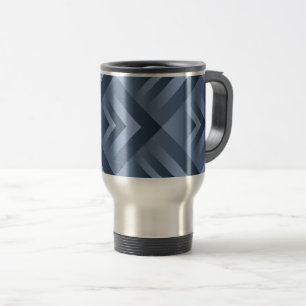 Mug De Voyage Bague en pierre bleue