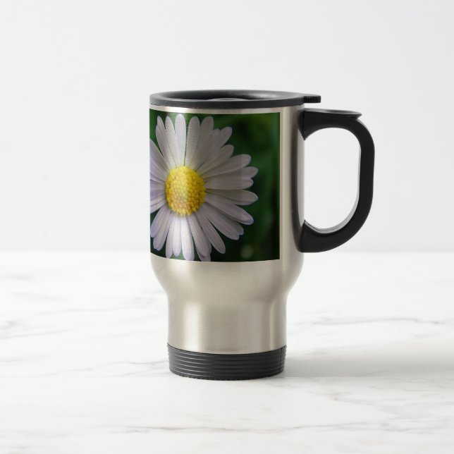 Mug De Voyage Baisson jaune-blanc clair (Droit)