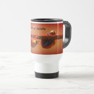 Mug De Voyage Balancing Ladybugs Nature Personnalisée