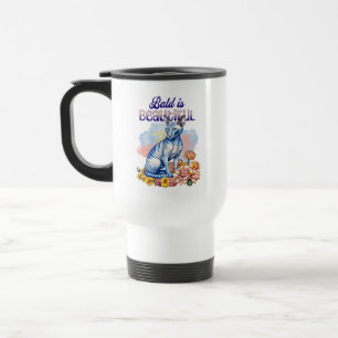 Mug De Voyage Bald est magnifique Chat sans poil