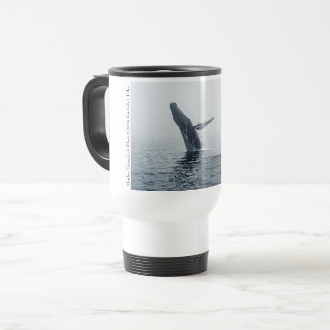 Mug De Voyage Baleine à bosse (Devant gauche)