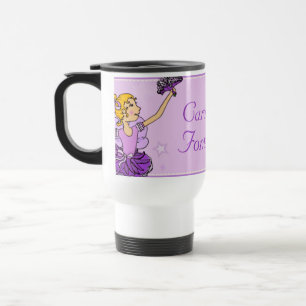 Mug De Voyage Ballerina violet or fille ballet classe de ballet