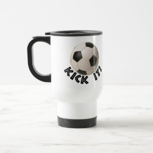 Mug De Voyage Ballon de foot 3D Sport Kick It