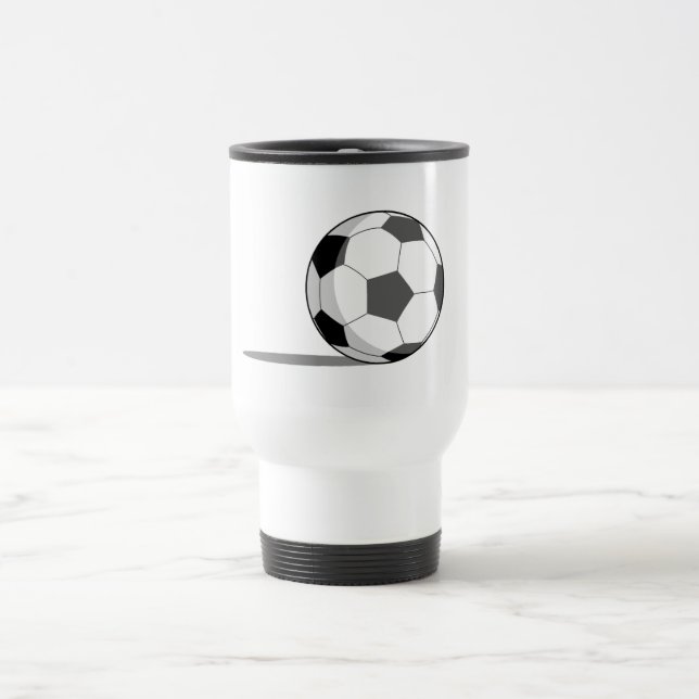 Mug De Voyage Ballon de football (Centre)