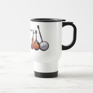 Mug De Voyage Bande de Bluegrass filtrée