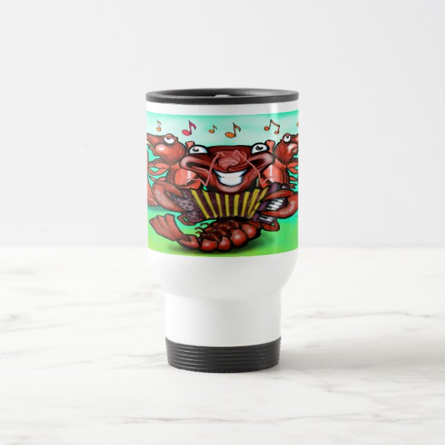 Mug De Voyage Bande de langoustes (Centre)