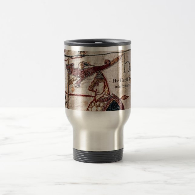Mug De Voyage Bannière de tapisserie de Bayeux (Centre)