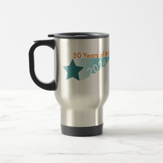 Mug De Voyage Bannière étoile thermique (Gauche)