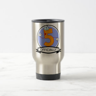 Mug De Voyage Bannière officielle 5 Anniversaire