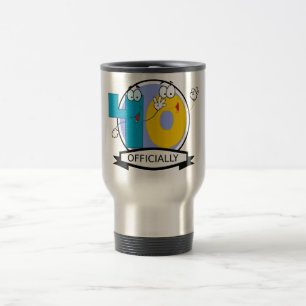 Mug De Voyage Bannière officielle de 40 ans