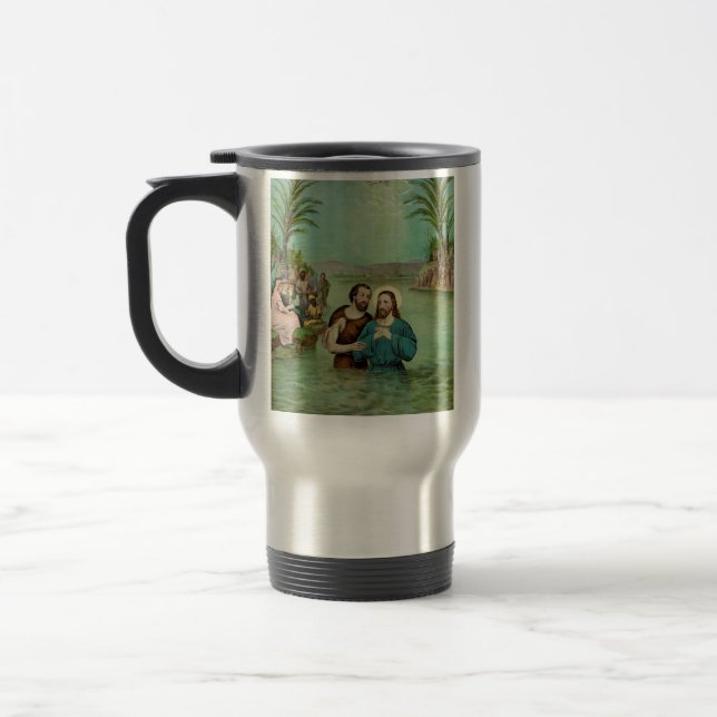 Mug De Voyage Baptême de Jésus-Christ (Gauche)