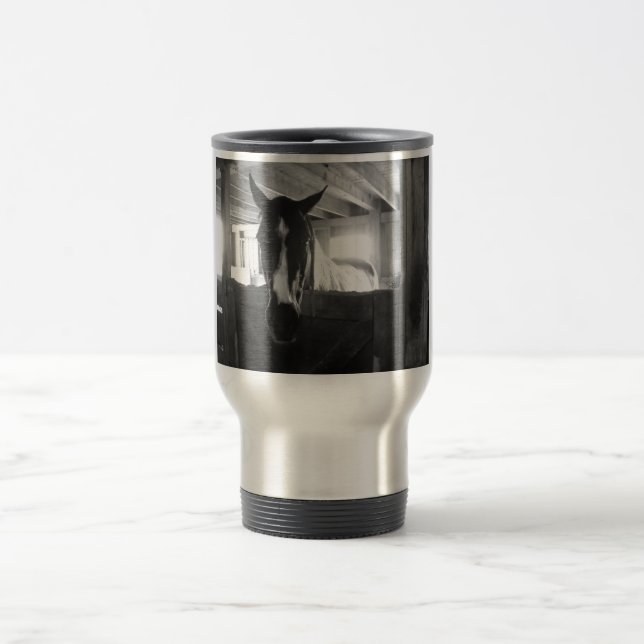 Mug De Voyage Barn Horse (Centre)