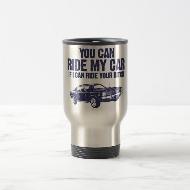 Mug De Voyage Barracuda 1970 de Plymouth (Centre)