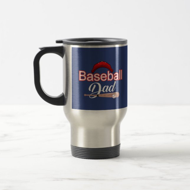 Mug De Voyage Base-ball family sports (Gauche)