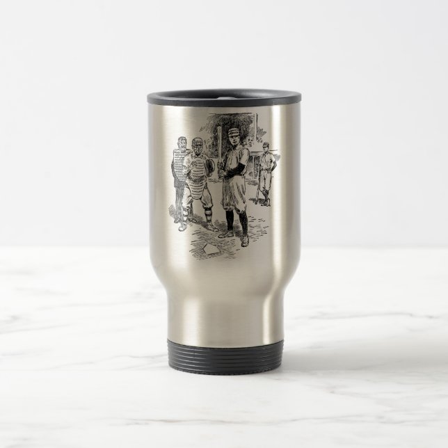 Mug De Voyage Baseball : Joueurs (Centre)