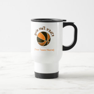 Mug De Voyage Basket-ball - Noir/Orange