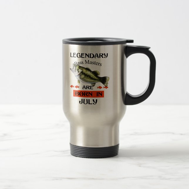 Mug De Voyage Bass Masters Juillet (Droit)