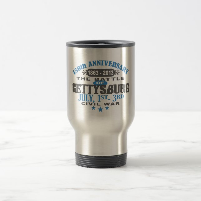 Mug De Voyage Bataille de Gettysburg 150 ans (Centre)