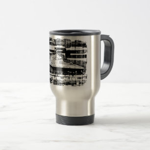 Mug De Voyage Bateau de combat Littoral Musique Indépendance