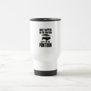 Mug De Voyage Bateau Pontoon