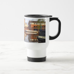 Mug De Voyage Bâtiments et bateaux sur l'eau