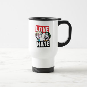Mug De Voyage Batman   Harley Quinn & Joker Love/Hate