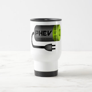 Mug De Voyage Batterie supérieure verte et prise de PHEV