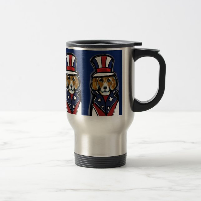 MUG DE VOYAGE BEAGLES (Droit)