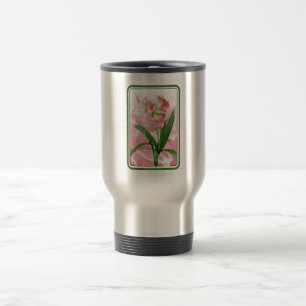 Mug De Voyage Beau Amaryllis Floral À Thème Floral