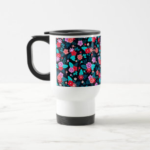 Mug De Voyage Beau arrangement Ditsy Floral Pattern-56576