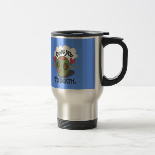 Mug De Voyage Beau Bel Art J'aime l'Afrique