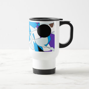 Mug De Voyage beau motif coloré pour noël