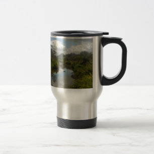 Mug De Voyage Beau paysage de la Nouvelle Zélande. Tranquillit